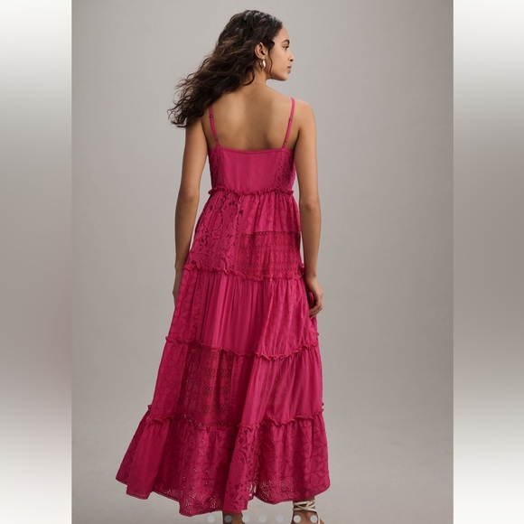 NWT Anthropologie pink dress - Picture 2 of 8